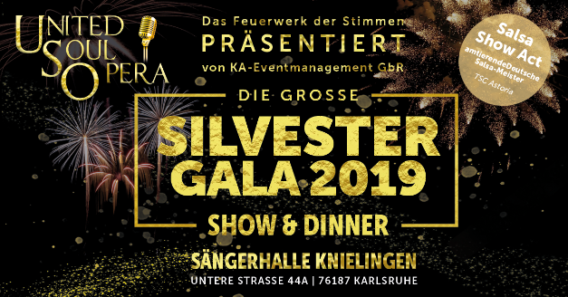 31 12 19 Grosse Silvester Gala Show Dinner Mit United Soul Opera